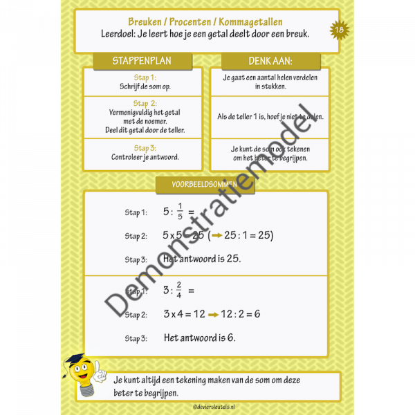 Set Breuken procenten & kommaget. (19) - Afbeelding 4