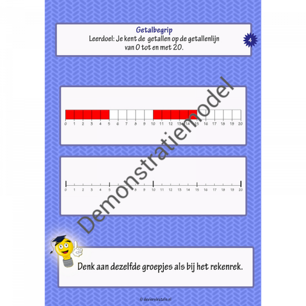 Set Getalbegrip (11 stuks) - Afbeelding 4